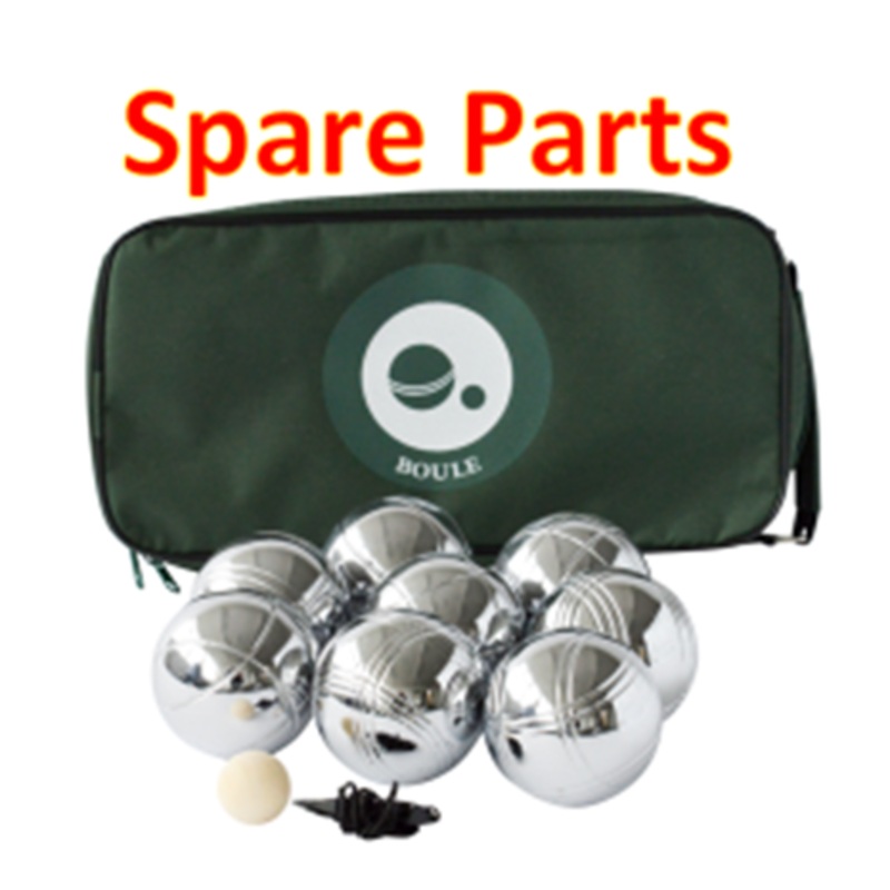 8 Ball Boule Set Replacements|1 x Boule with 1 Line Wide Spaced Striation 5.00|1 x Boule with 2 Lines 5.00|1 x Boule with 3 Lines 5.00|1 x Boule with 4 Lines Narrow Spaced Striation 5.00|1 x Boules Bag 10.65