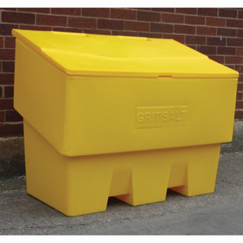 GRIT BIN – IMPACT RESISTANT, 200 Litres, Holds 9 x 25kg bags, Each