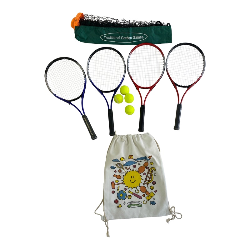 Doubles Tennis Set with 6m Net