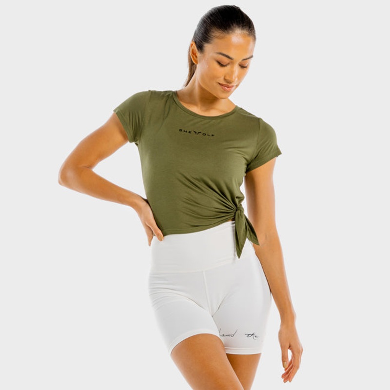 She Wolf Crop Top|NAVY|OLIVE|XS|S|M|L