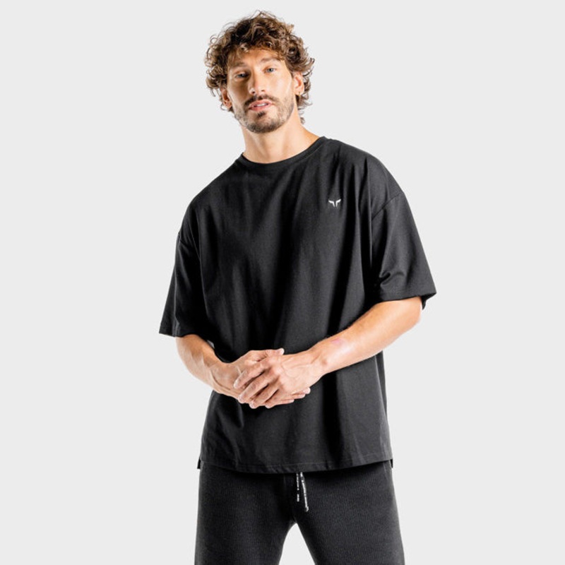 Squat Wolf Mens Luxe Oversize Tee