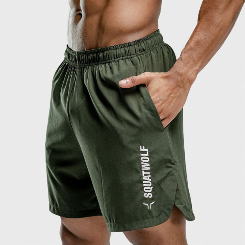 Squat Wolf Mens Warrior Shorts