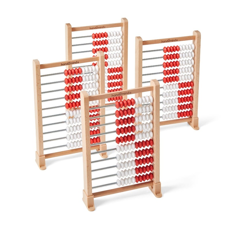 Mini 100-Bead Rekenrek (Set Of 4)
