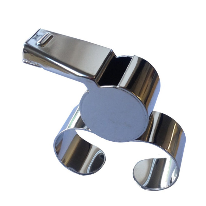 Whistle Fingergrip Metal