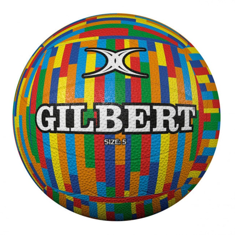 Gilbert Glam Stripes Netball|4|5