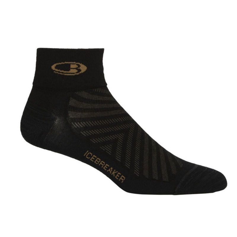 Icebreaker Mens Run+ Ultralite Mini Sock