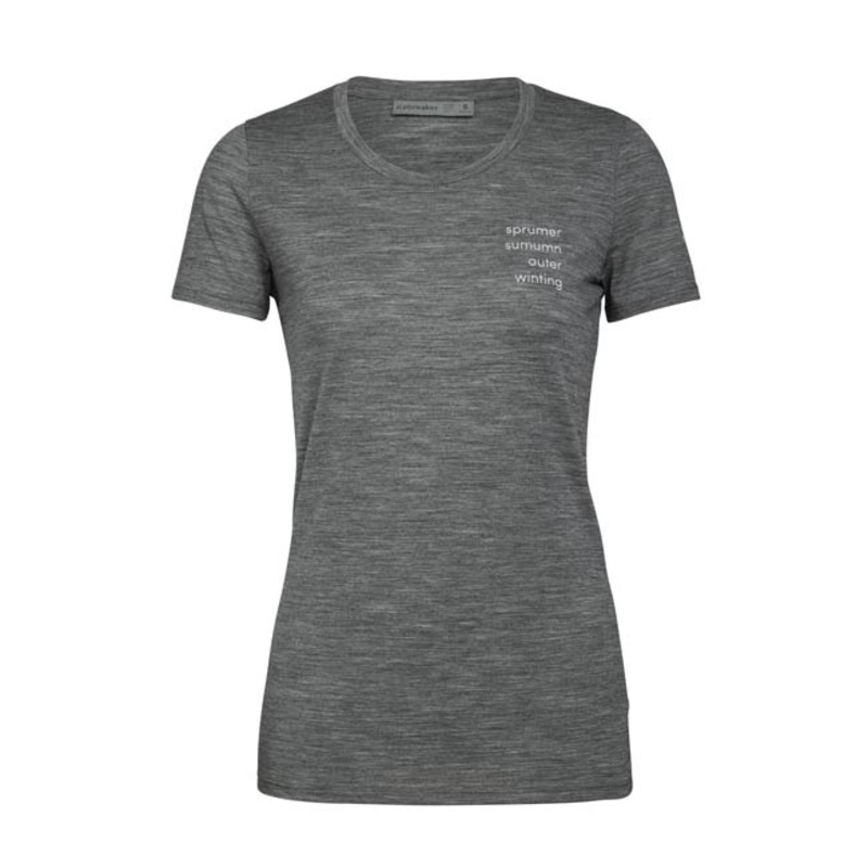 Icebreaker Womens Tech SS Crewe IB30