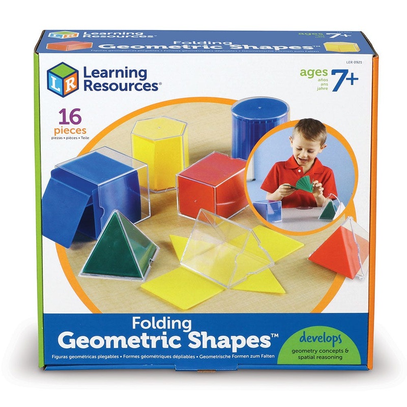 Folding Geometric Shapes, Set of 16