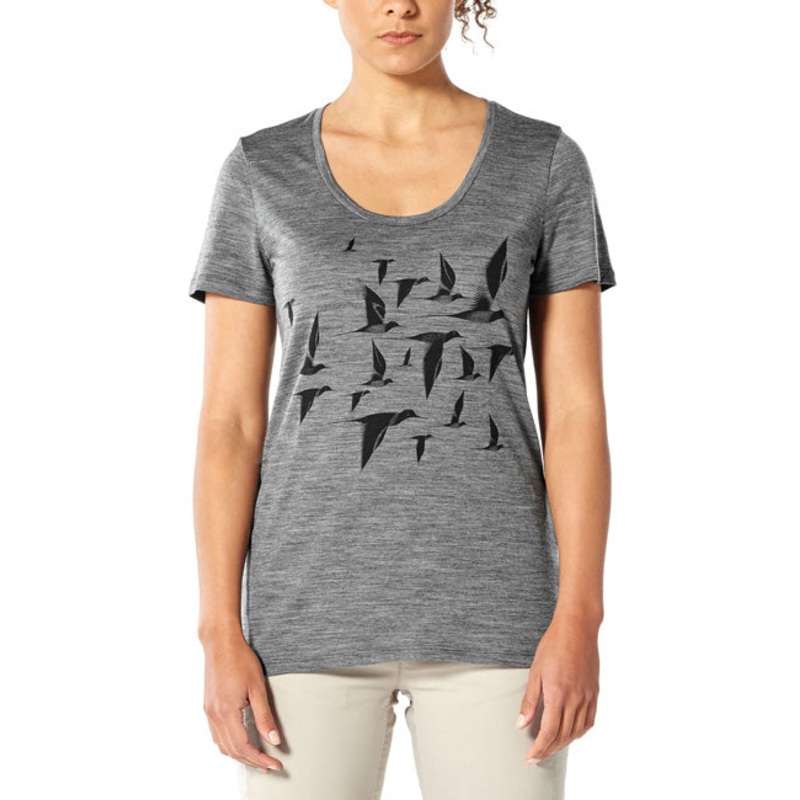 Icebreaker Women Tech Lite SS Scoop IB30
