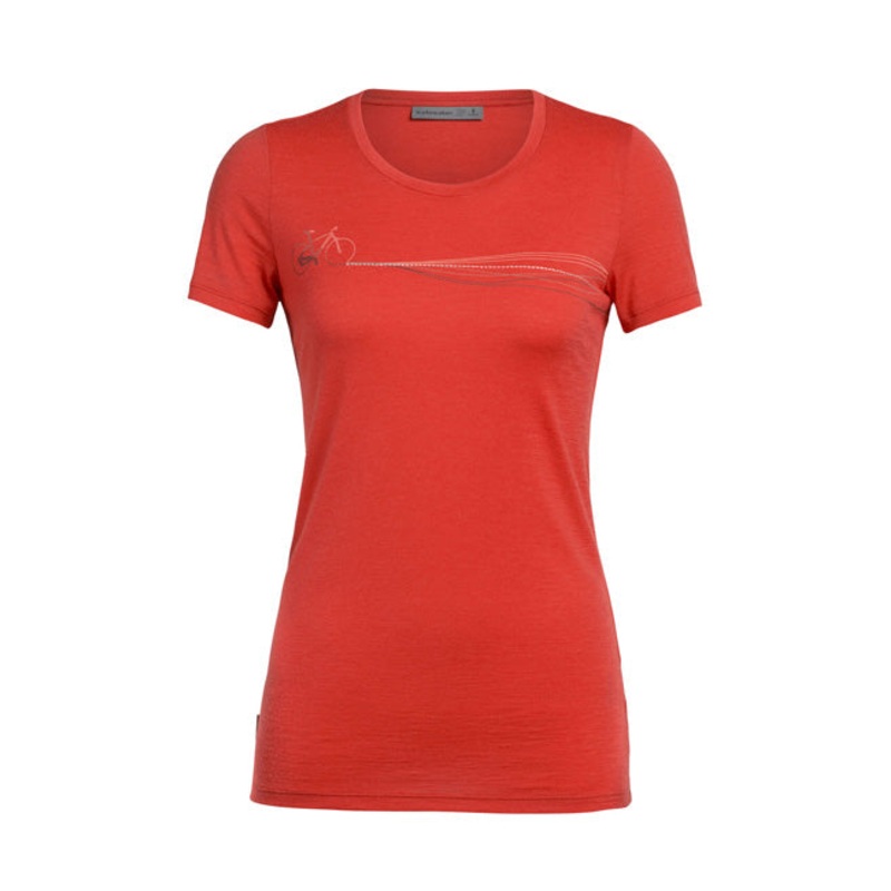 Icebreaker Womens Tech Lite SS Cadence IB30