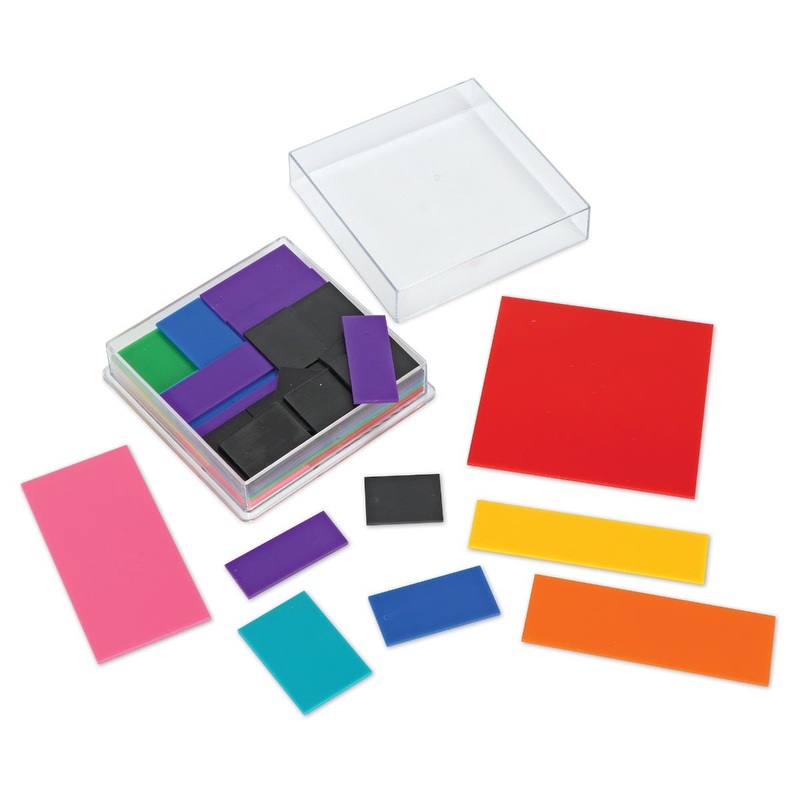 Rainbow Fraction Squares