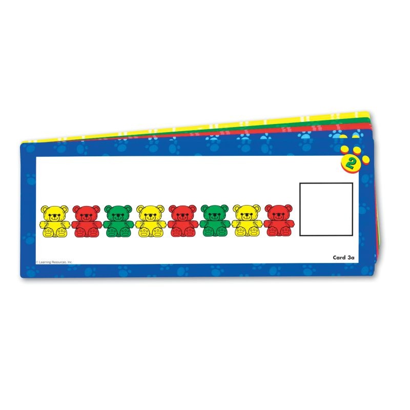 Three Bear Family Double-Sided Pattern Cards