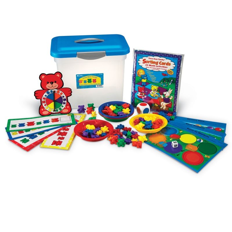 Three Bear Family Sort, Pattern & Play Set