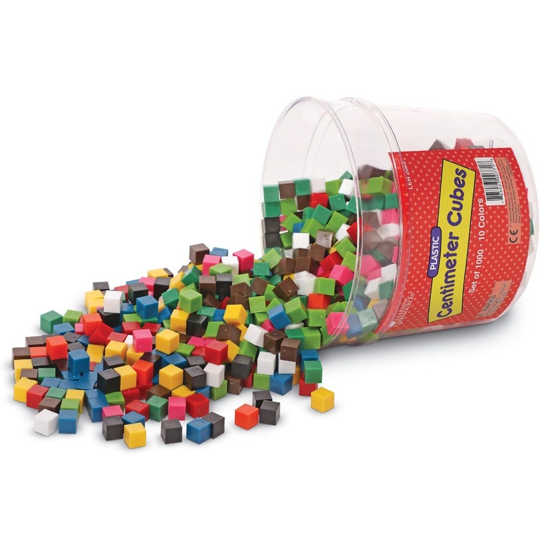 Centimetre Cubes, Set of 1000