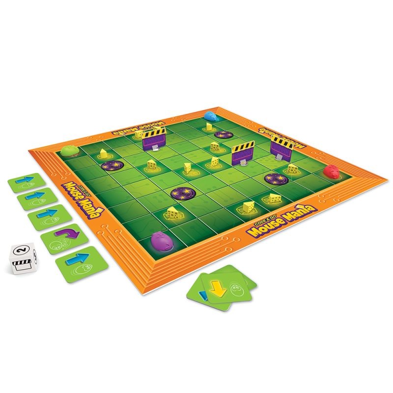 Code  & Go  Robot Mouse Mania Board Game