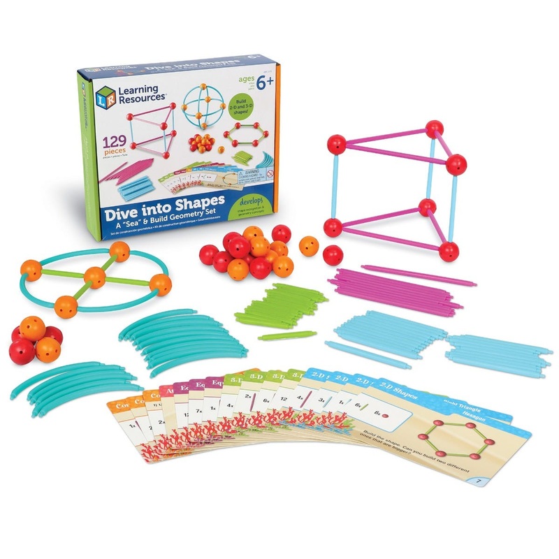 Dive Into Shapes!  A ‘Sea’ And Build Geometry Set