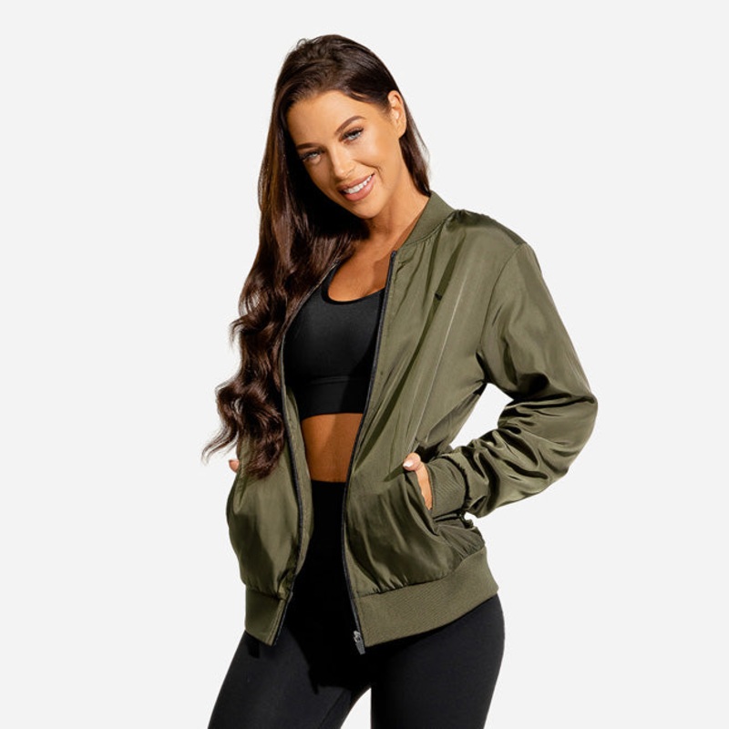 Squat Wolf Women Limitless Bomber Jacket