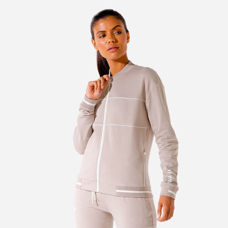 Squat Wolf Womens Hybrid Zip Up Jacket
