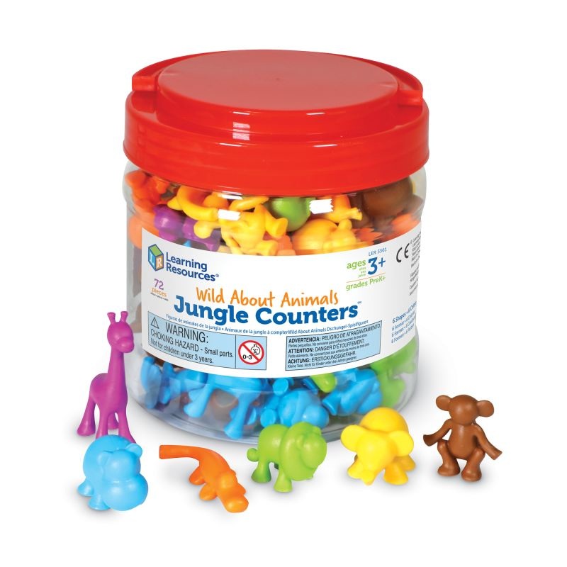 Wild About Animals Jungle Counters