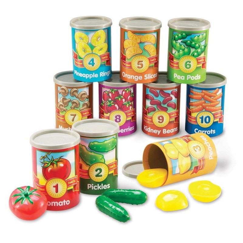 1 To 10 Counting Cans