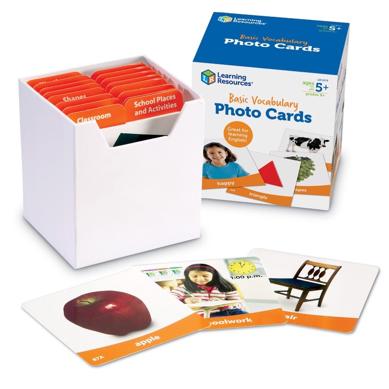 Basic Vocabulary Photo Card Set