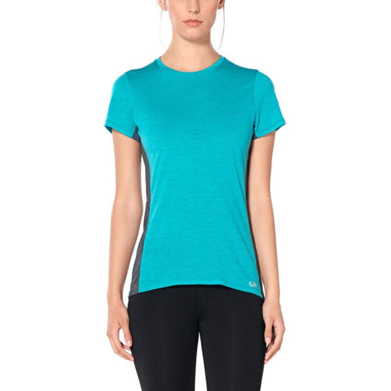 Icebreaker Womens Amplify SS Low Crewe