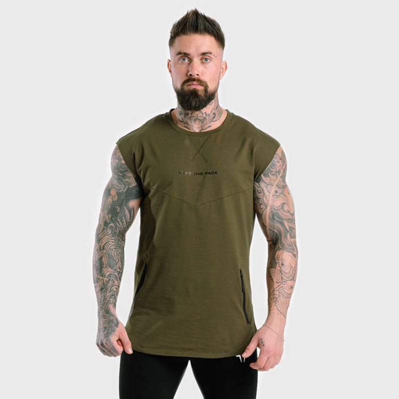 Squat Wolf Mens Statement Drop Shoulder