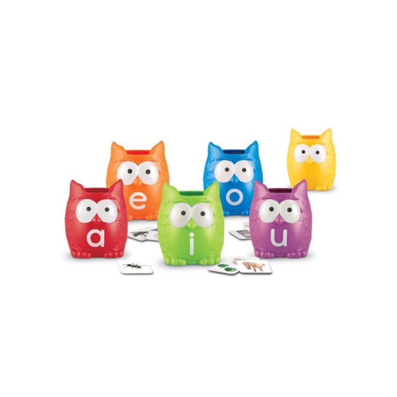 Vowel Owls Sorting Set