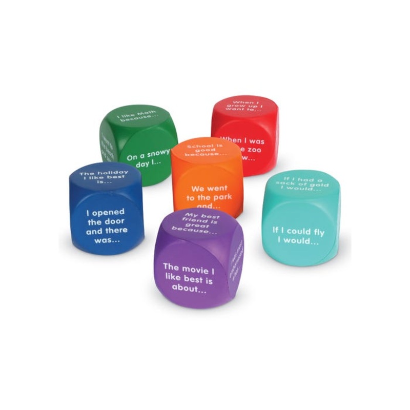 Writing Prompt Cubes