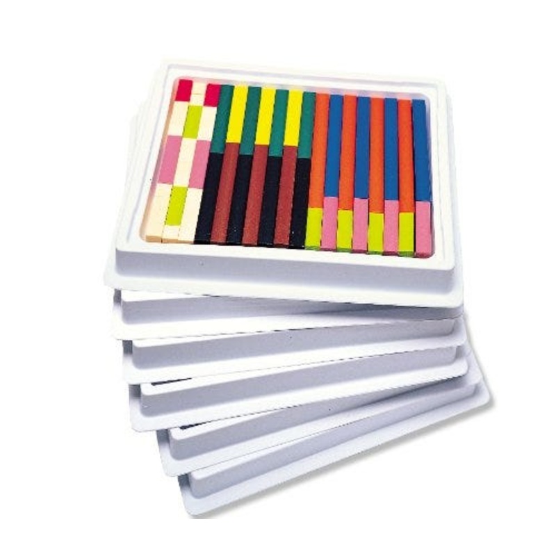 Cuisenaire Rods Multi-Pack, Plastic