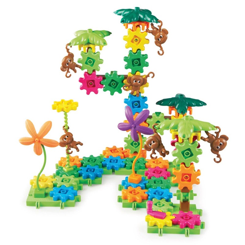 Gears! Gears! Gears! Movin Monkeys Building Set