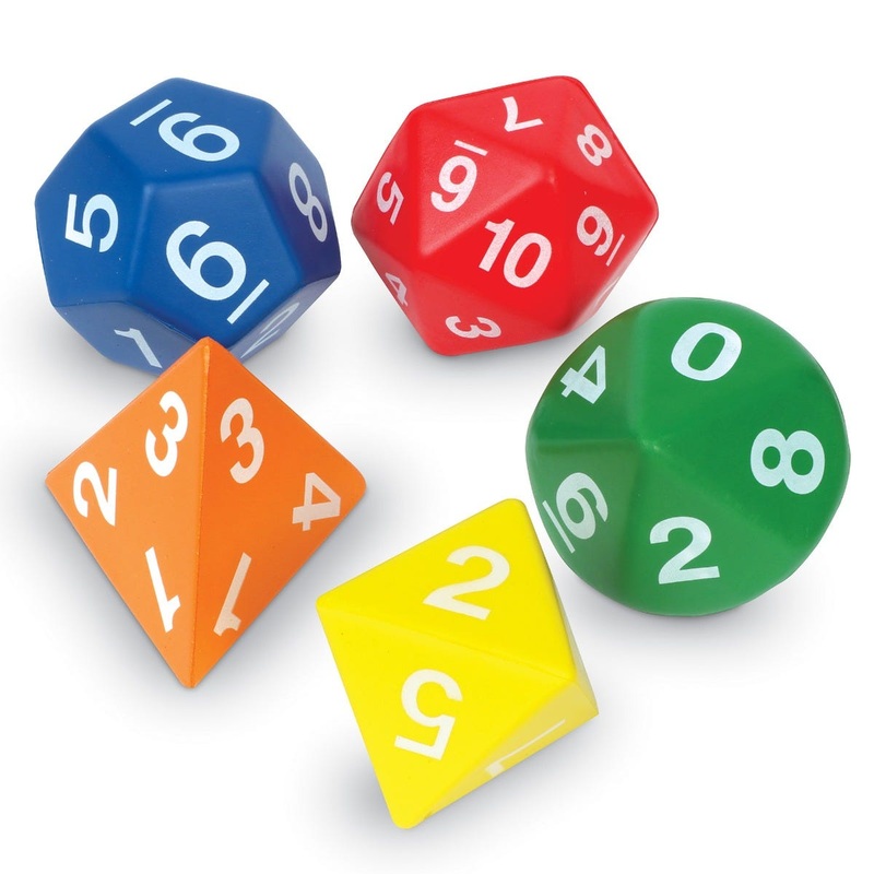 Jumbo Polyhedral Dice