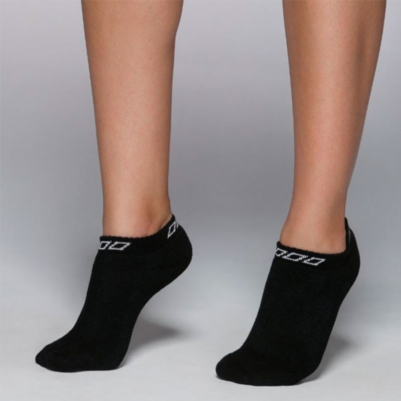 Lorna Jane Iconic Sock|White|BLK