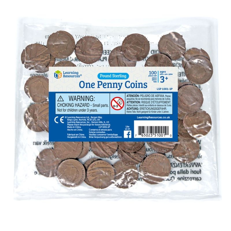 Bag of UK Coins 100 x 1 Pence