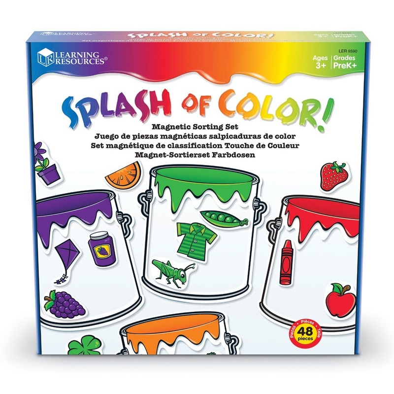 Magnetic Paint Can Colour Sorting Set