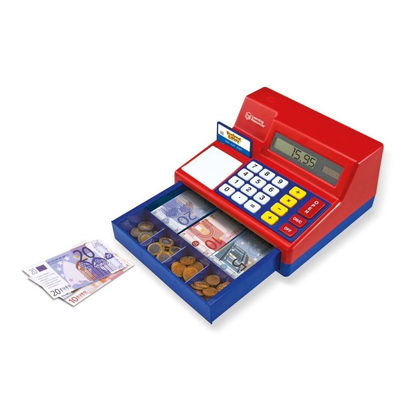 Pretend & Play Calculator Cash Register (Euro Currency)