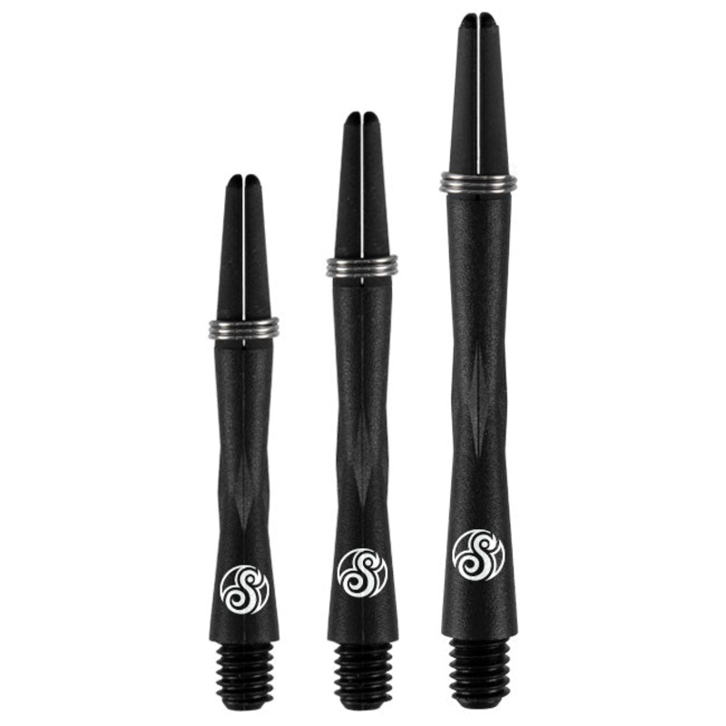 Shot! Darts Tao Carbon Shaft|BLK|S|M|SM