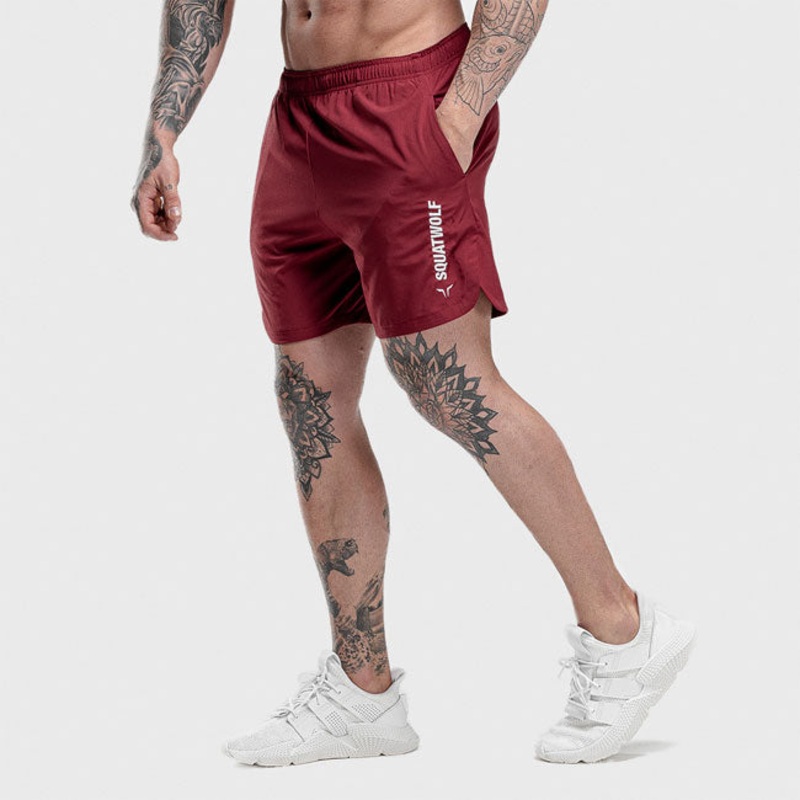 Squat Wolf Mens Warriors Knee Length Sh