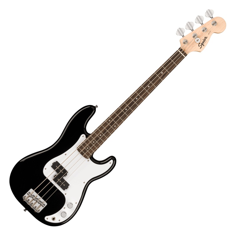 Squier Mini Precision Bass Guitar – Black