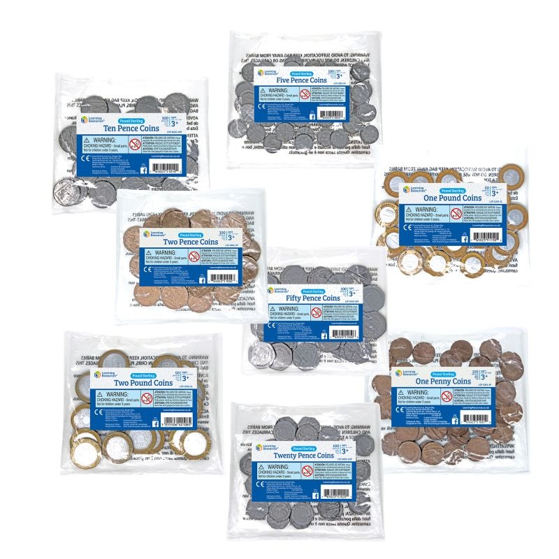 UK Money Bag Set (750 Coins)