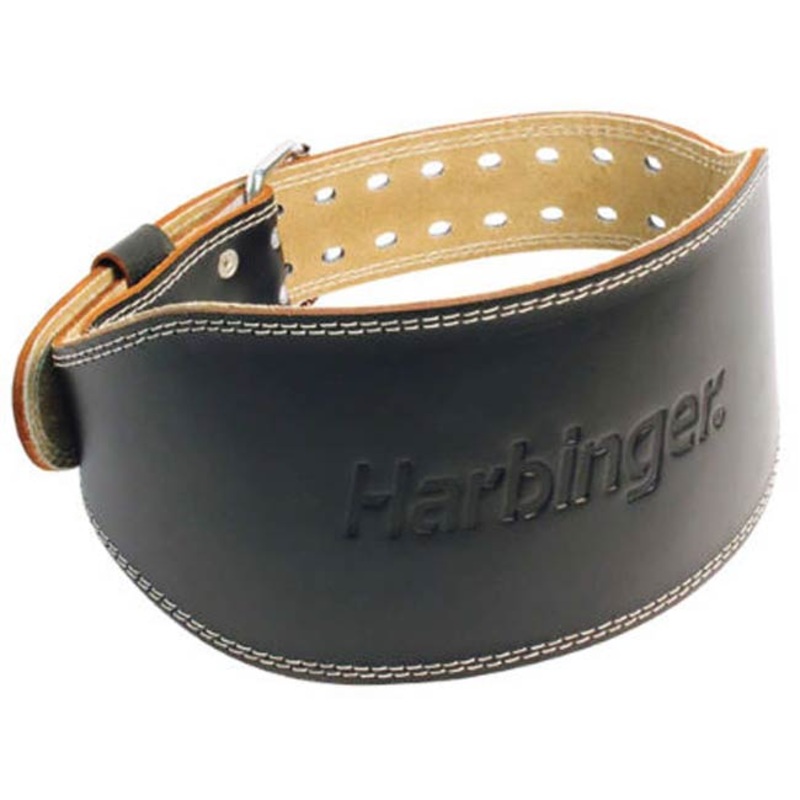 Harbinger 6 Padded Leather Lifting Belt