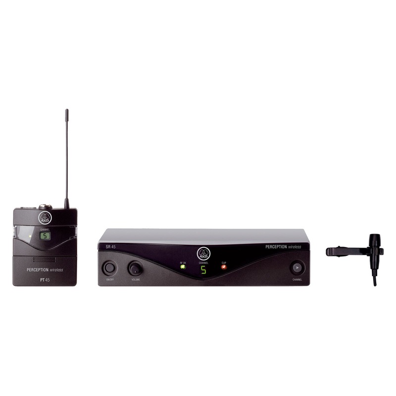 Akg Perception Wireless Microphone Set – Presenter Set Lavalier Microphone