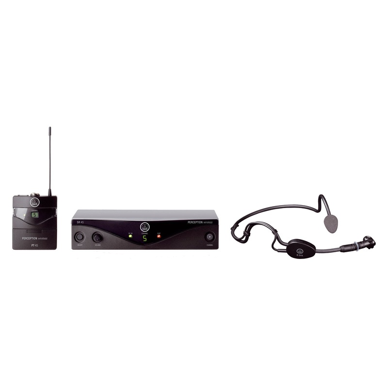 Akg Perception Wireless Microphone Set – Sport Set Headset Microphone