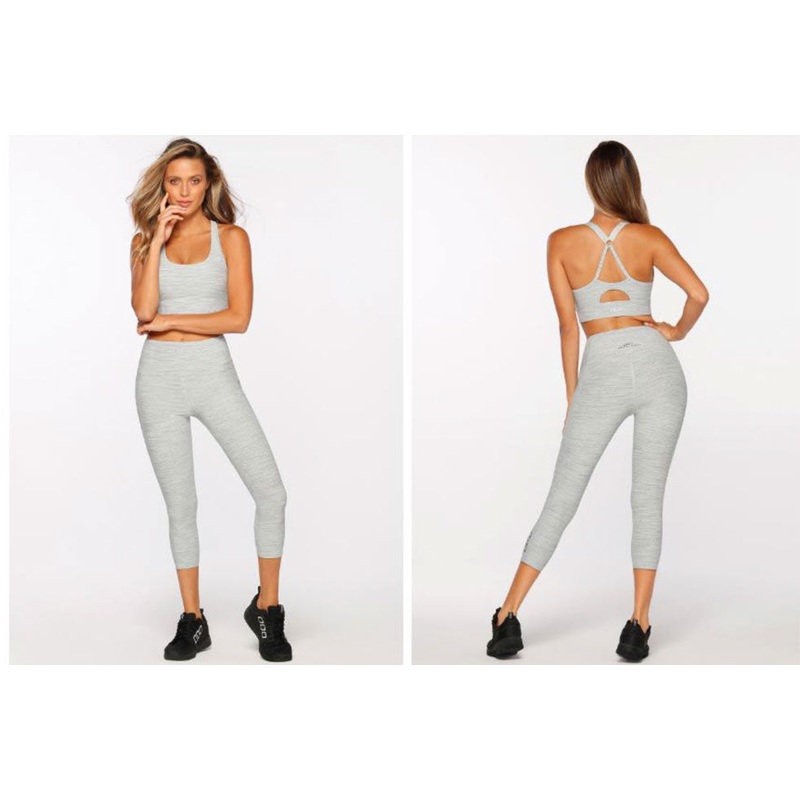Lorna Jane Fresh Sports Bra|GRY|XS|S|M|L