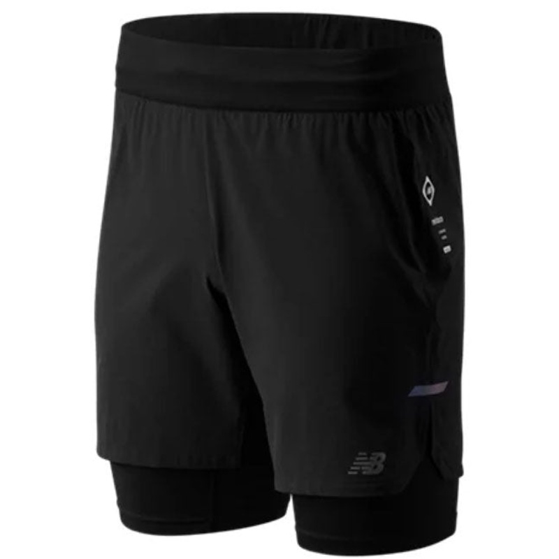 New Balance Mens 2 in 1 Run Short3