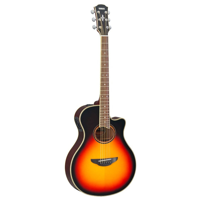Yamaha Apx700 Electric Acoustic Guitar – Vintage Sunburst