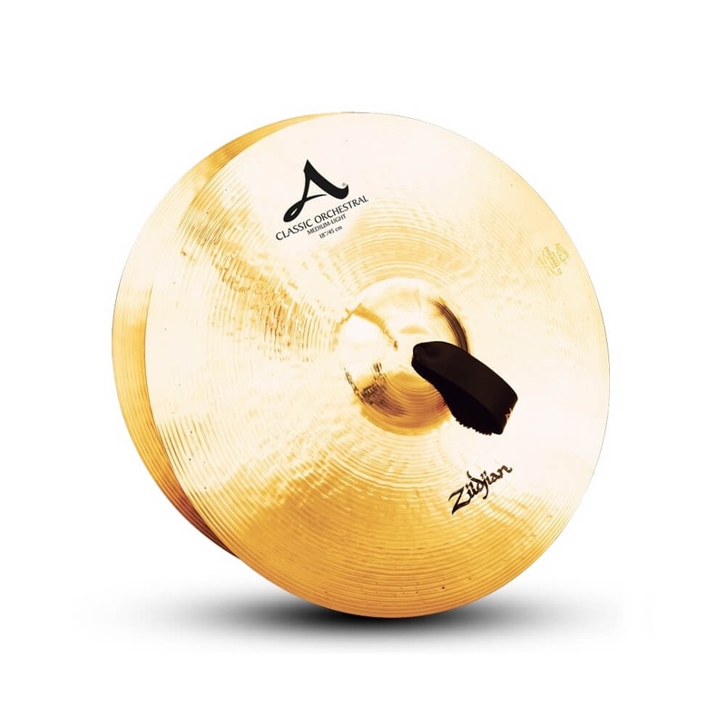 Zildjian Classic Orchestral Cymbals – 18 Medium Light