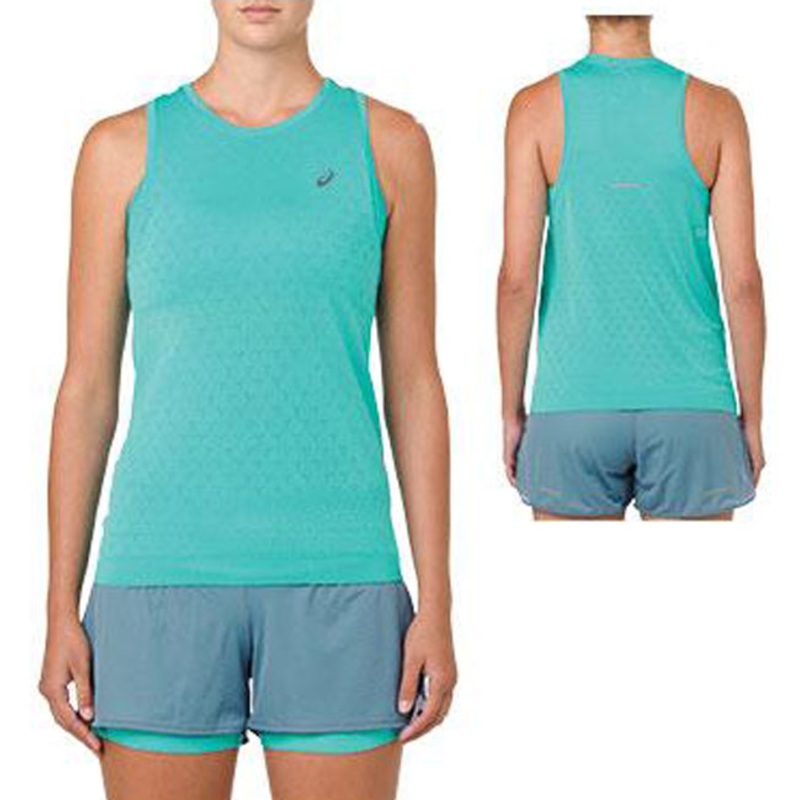 Asics Womens Short Sleeved Runners Tank