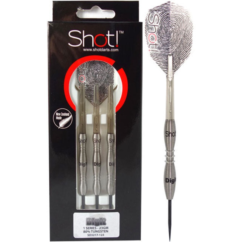 Shot! Digit Series 80% Tungsten Darts