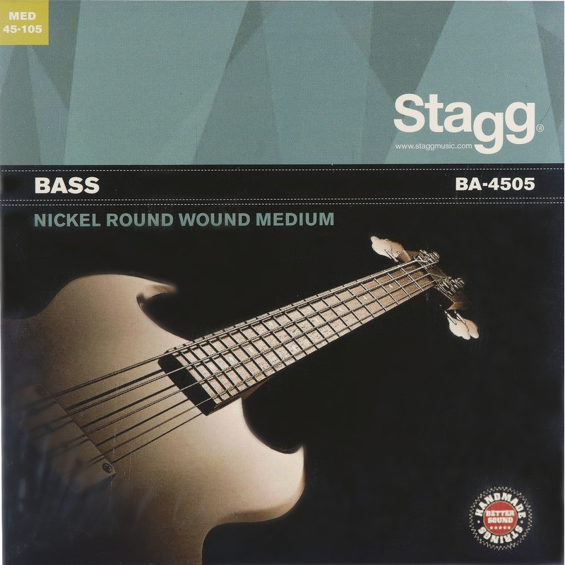 Stagg Entry Level Bass Guitar Strings – Medium